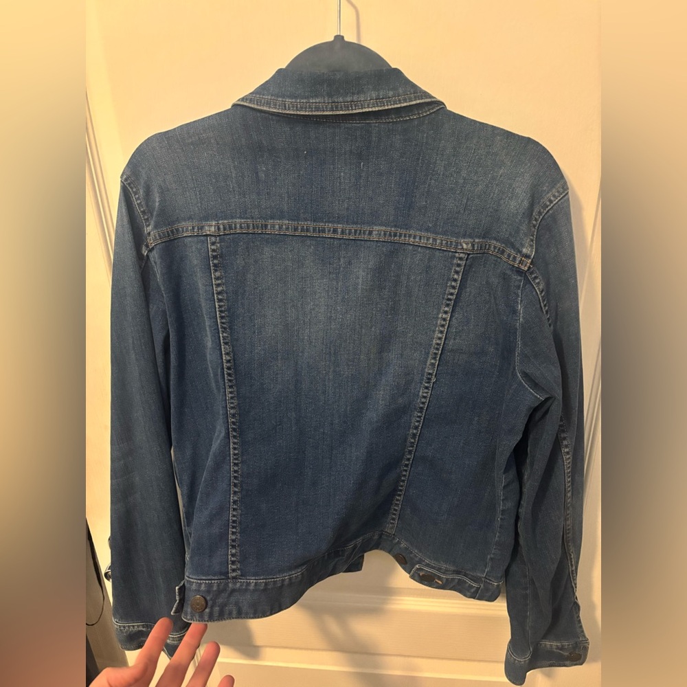 Jcrew Jean denim jacket XL - Picture 4 of 6